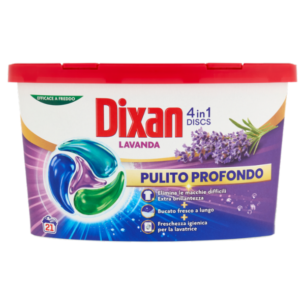 DIXAN Discs Lavanda 21pz (346,5g)