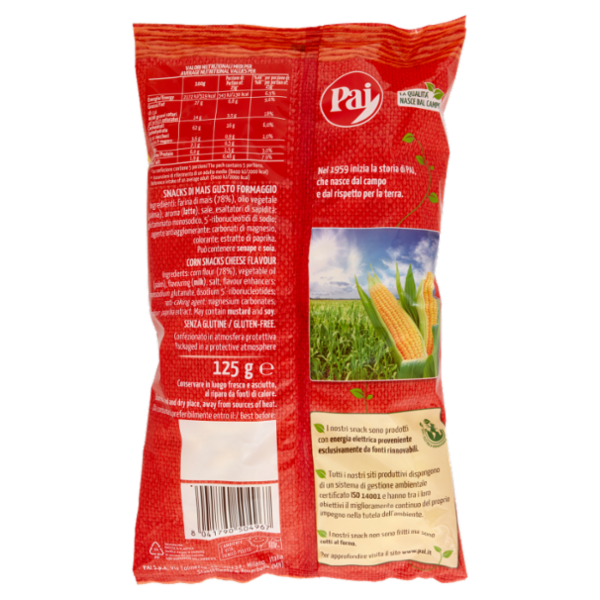 Pai cornetti Gusto Formaggio 125 g