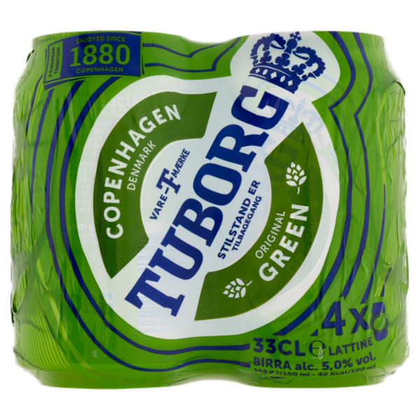 Tuborg 4 x 33 CL