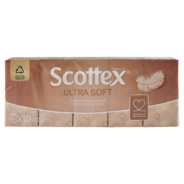Scottex Ultra Soft Fazzoletti 10 pz