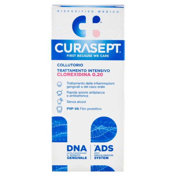 Curasept Collutorio Trattamento Intensivo Clorexidina 0.20 200 ml