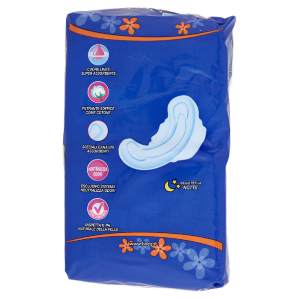 Lines Idea notte con ali ripiegato 14 pz