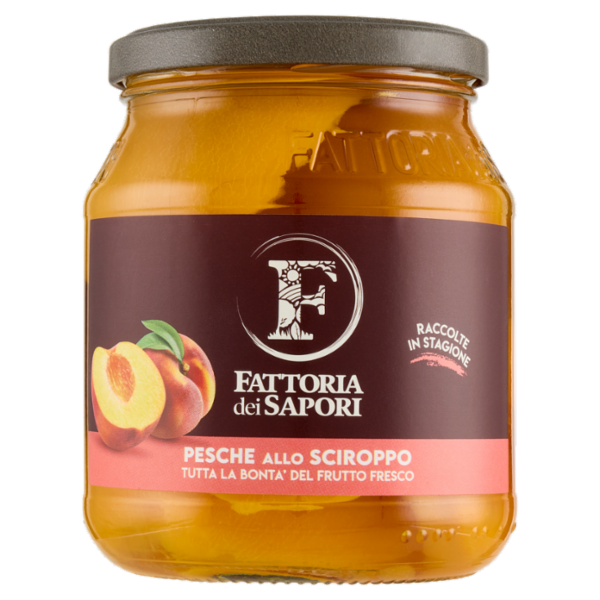 Fattoria dei Sapori Pesche allo Sciroppo 615 g