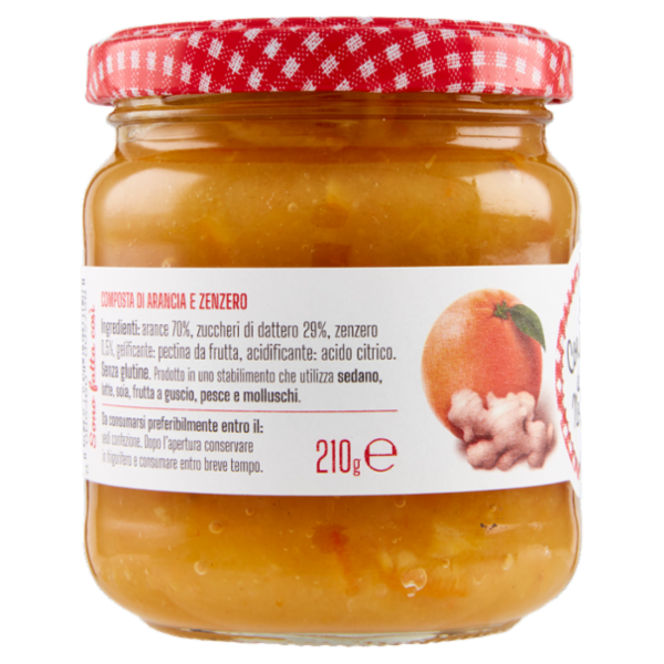 Le Conserve della Nonna Arancia e Zenzero 210 g