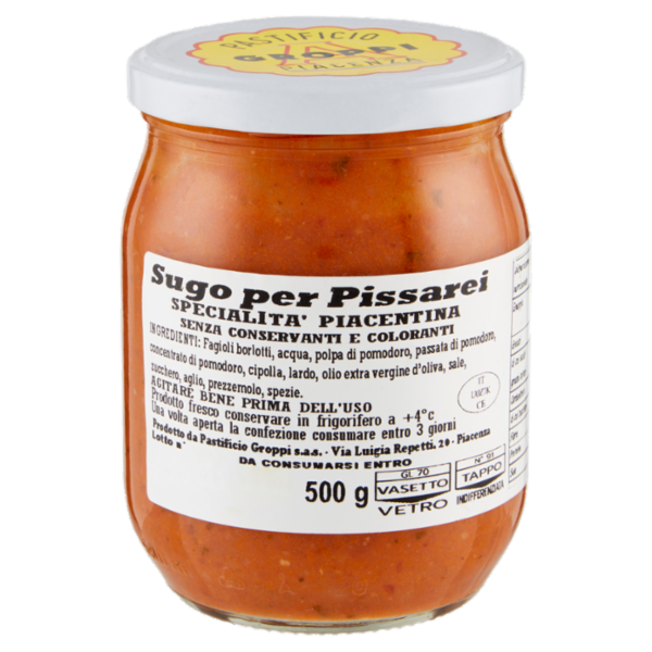 Pastificio Groppi Sugo per Pissarei 500 g