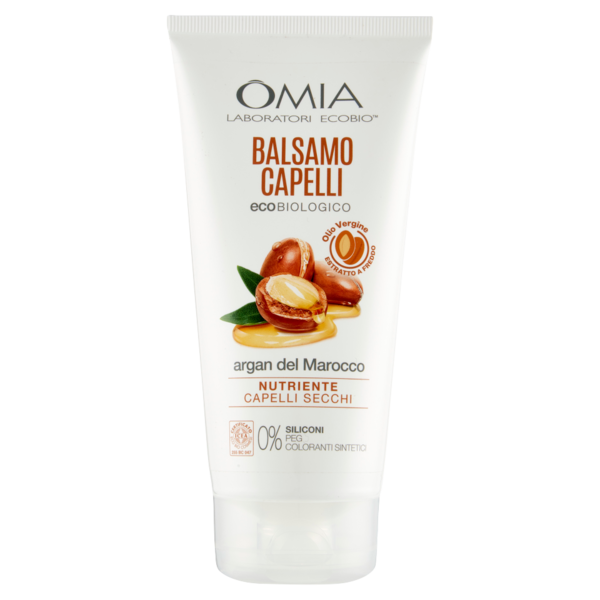 Omia Laboratori Ecobio Balsamo Capelli ecobiologico argan del Marocco Nutriente 180 ml