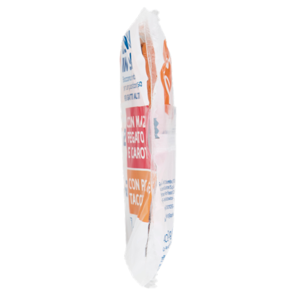 Selex Amico Mio Gatto Bocconcini in Salsa 2 Manzo, Fegato e Carote e 2 Pollo e Tacchino 4x100 g