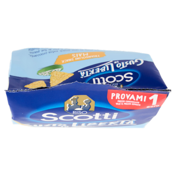 Riso Scotti Triangolini Snack Mais 60 g