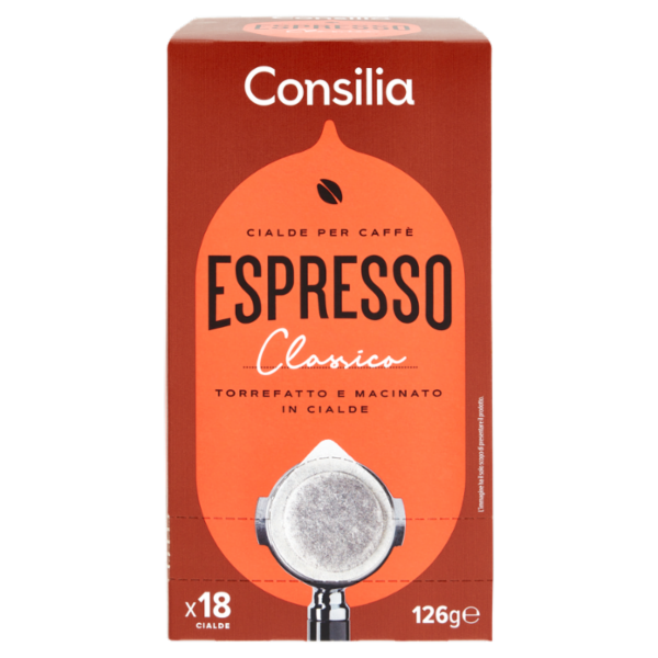 Consilia Caffè in Cialde Espresso Classico 18 pezzi