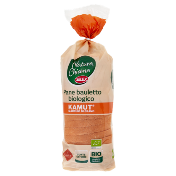 Selex Natura Chiama Pane Morbido al Kamut Biologico a Fette 400 g