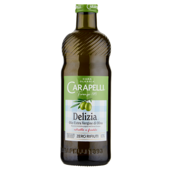 Carapelli Delizia Olio Extra Vergine di Oliva 0,75 L