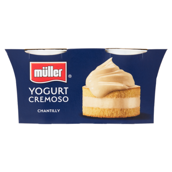 müller Yogurt Cremoso Chantilly 2 x 125 g