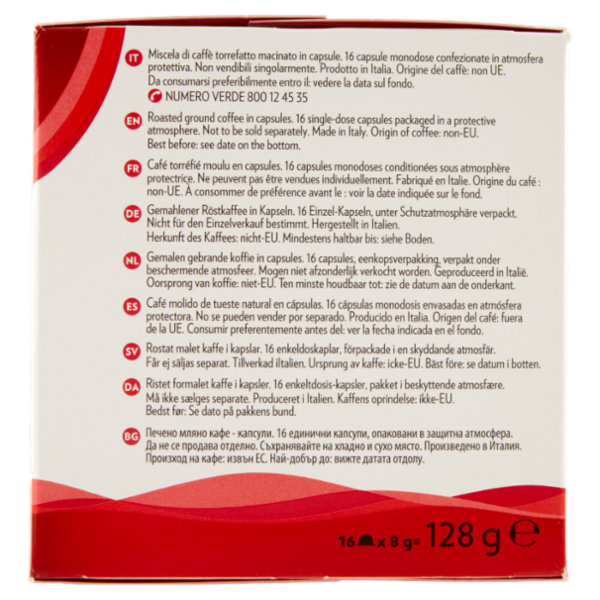 Lavazza Espresso Cremoso Compatibile** con Macchine Nescafé Dolce Gusto* 16 x 8 g