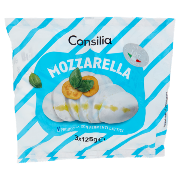 Consilia Mozzarella 3x125 g