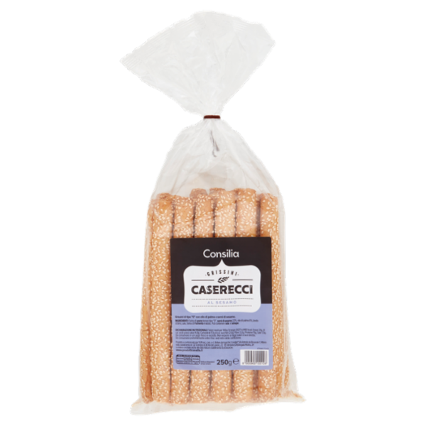 Consilia Grissini Caserecci al Sesamo 250 g 