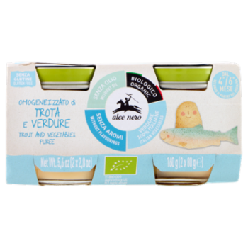 Omogeneizzato Di Trota e Verdure 2 x 80 g