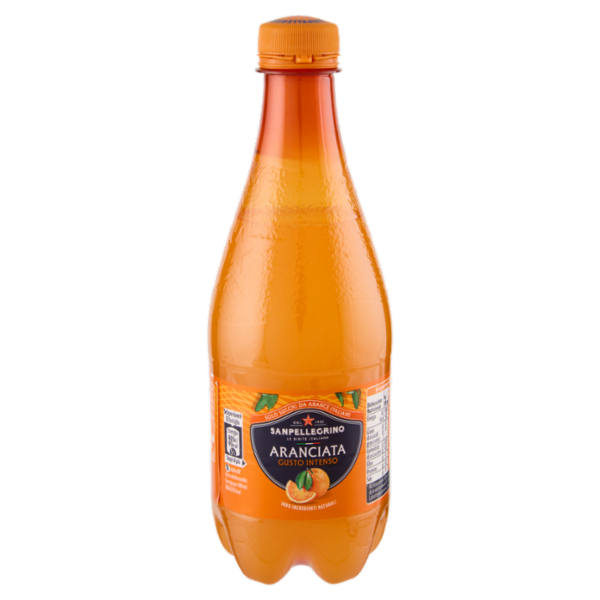 BIBITE SANPELLEGRINO, Bevanda Gassata, Aranciata, Pet - 450ml