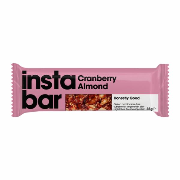 Instabar Barretta Mandorle e Mirtilli Rossi 35 g