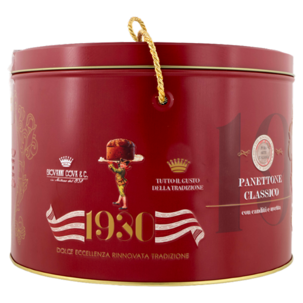 Giovanni Cova & C. Panettone Classico con uvetta e canditi 1000 g