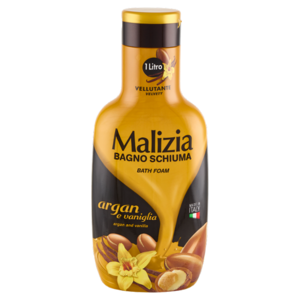 Malizia Bagno Schiuma argan e vaniglia 1000 mL