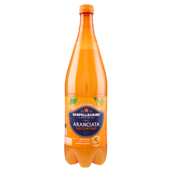 BIBITE SANPELLEGRINO, Bevande Gassate, Naturali, Aranciata, Pet 120cl