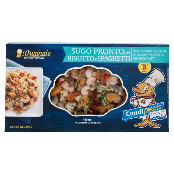 Esca Condipresto Sugo Pronto per Risotto e Spaghetti 450 g