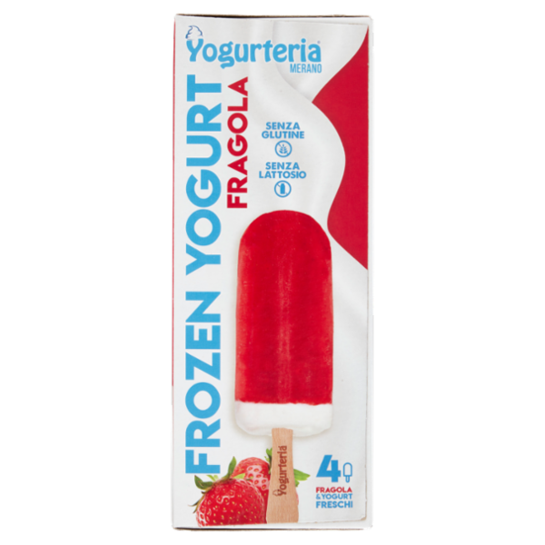 Meran Yogurteria Merano Frozen Yogurt Fragola 4 x 60 g