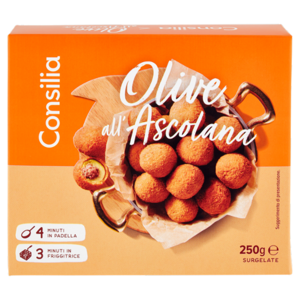 Consilia Olive Ripiene All'Ascolana Surgelate 250 g
