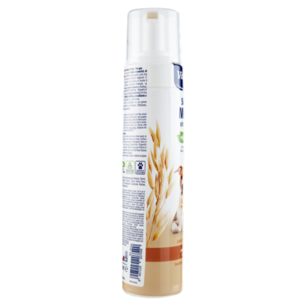 Vitakraft Shampoo Mousse schiuma a secco con avena 200 ml