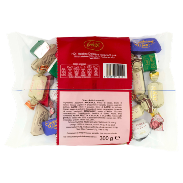 Feletti Busta Rossa le Eccellenze Cioccolatini Assortiti 300 g