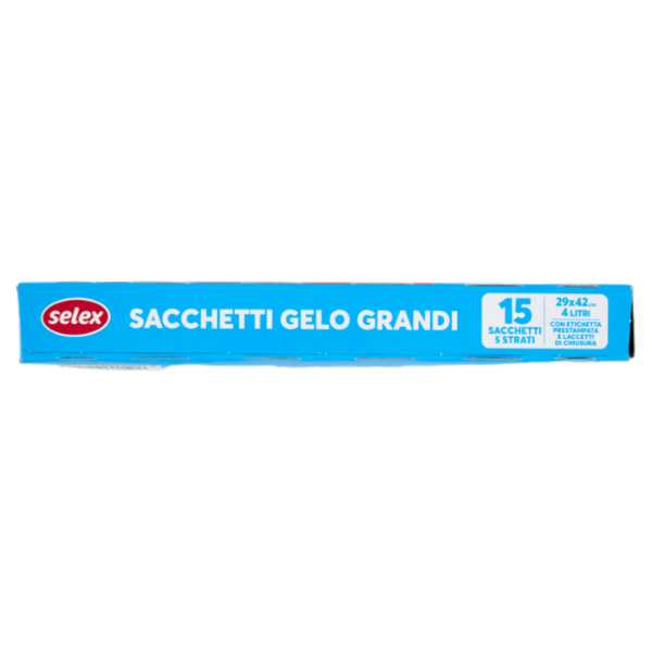 Selex Sacchi Gelo Grandi Cm 29X42 15 pezzi