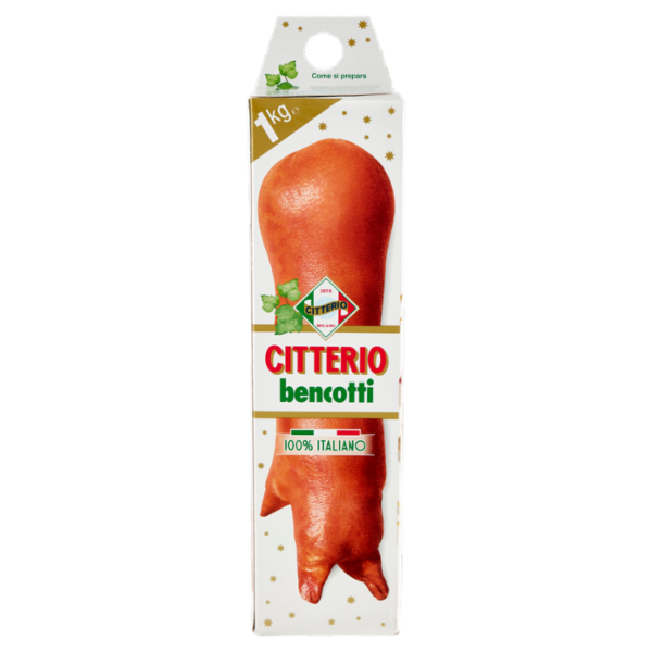 Citterio bencotti zampone cotto 1000 g