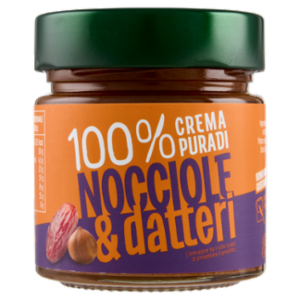 Euro Company 100% Crema Pura Di Nocciole & Datteri 175 g
