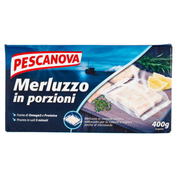 Pescanova Merluzzo in porzioni surgelati 400 g