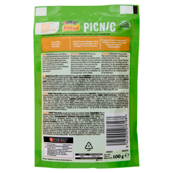 PURINA FRISKIES PicNic Sticks Pollo 100g