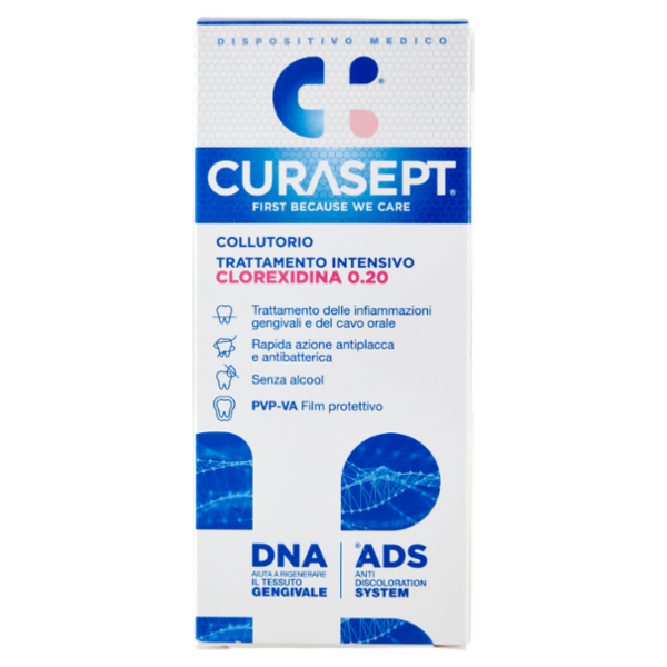 Curasept Collutorio Trattamento Intensivo Clorexidina 0.20 200 ml