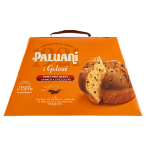 Paluani i Golosi Panettone Basso Arancia e Cioccolato 750 g