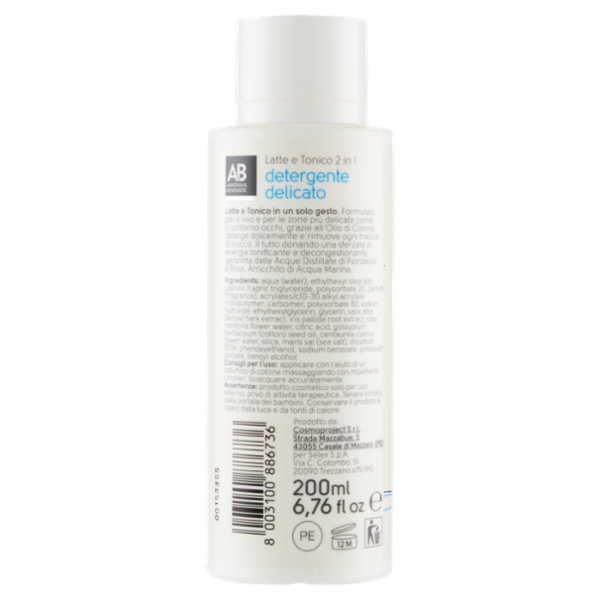 Armonia & Benessere Latte e Tonico Viso e Occhi 200 ml