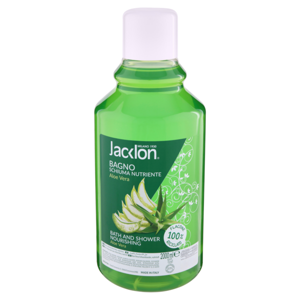 Jacklon Bagno Schiuma Nutriente Aloe Vera 2000 ml