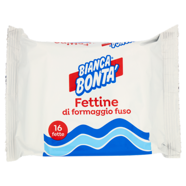 Bianca Bontà Fettine di Formaggio Fuso 16 Fette 400 g