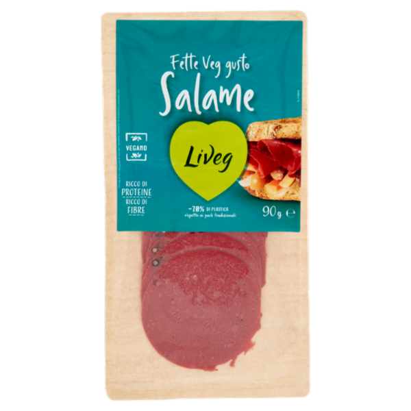 Liveg Fette Veg gusto Salame 90 g