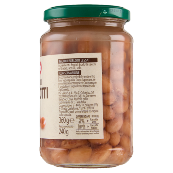 Selex Fagioli Borlotti Lessati 360 g