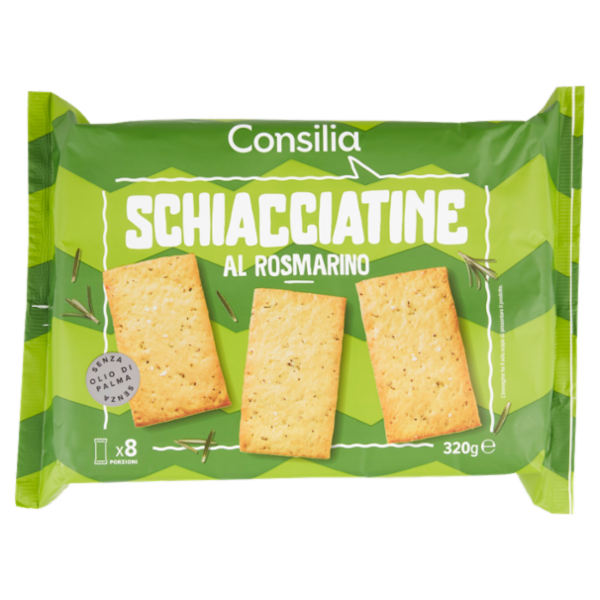 Consilia Schiacciatine al Rosmarino 8x40 g