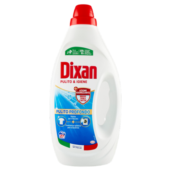 DIXAN Liquido Pulito & Igiene 27 Lavaggi 1.215 ml