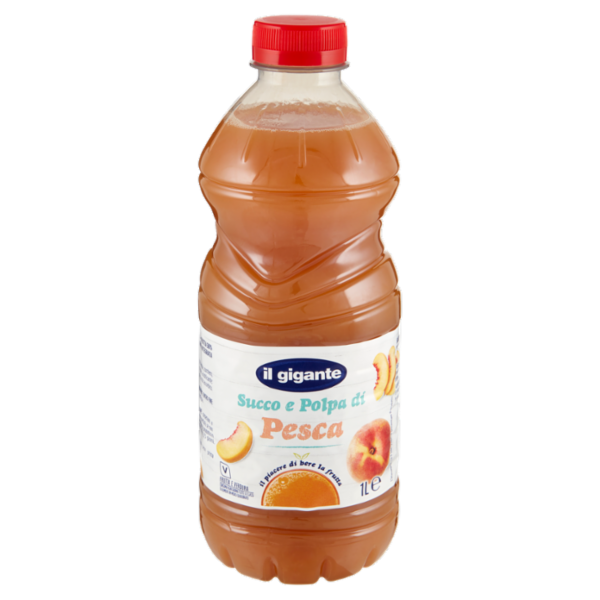 IL GIGANTE Succo e Polpa di Pesca 1 L