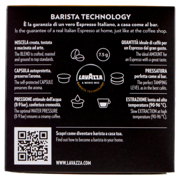 Lavazza A Modo Mio Qualità Oro Caffè d'Altura 16 Capsule 120 g