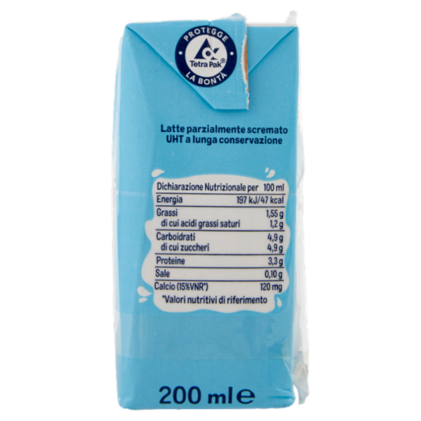 Arborea Latte Parzialmente Scremato UHT a Lunga Conservazione 3 x 200 ml