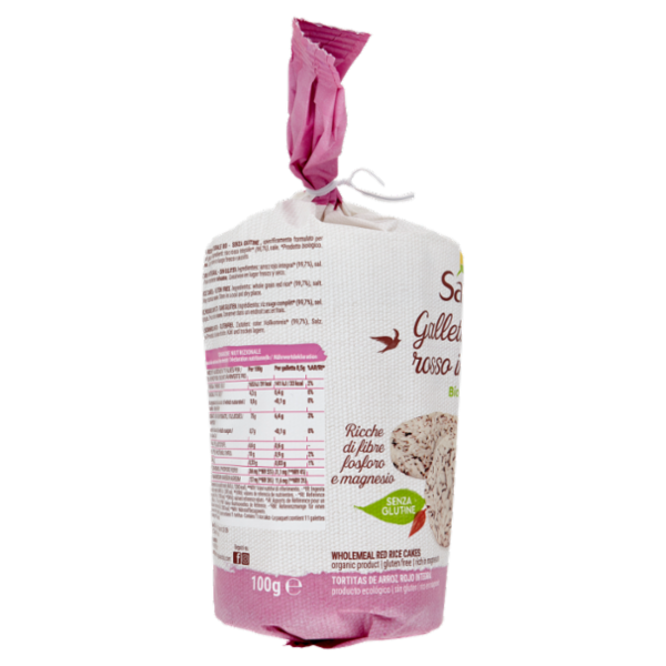 Sarchio Gallette di riso rosso integrale Biologico 100 g
