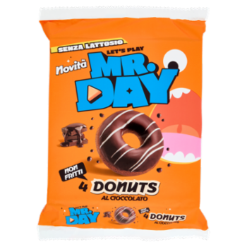 Mr.Day 4 Donuts Al Cioccolato 4 x 50 g