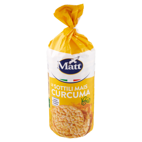 Matt le Sottili Mais Curcuma Bio 130 g